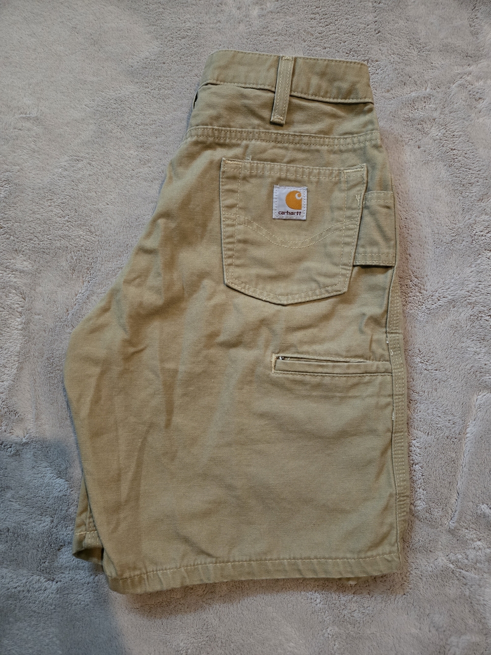Carhartt Womens Khaki Shorts - 4